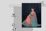 Zarkaashi Shivalika Vol 1 Nylone Tissue Festival Wear Saree Collection - Image 6