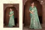 Zarkaashi Virasat Nylone Tissue Festival Wear Saree Collection - Image 4