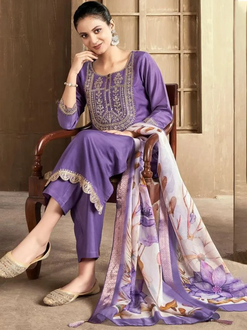 Zarin Vol 02 Rayon Cotton Embroidery Sequence Work Readymade Dress