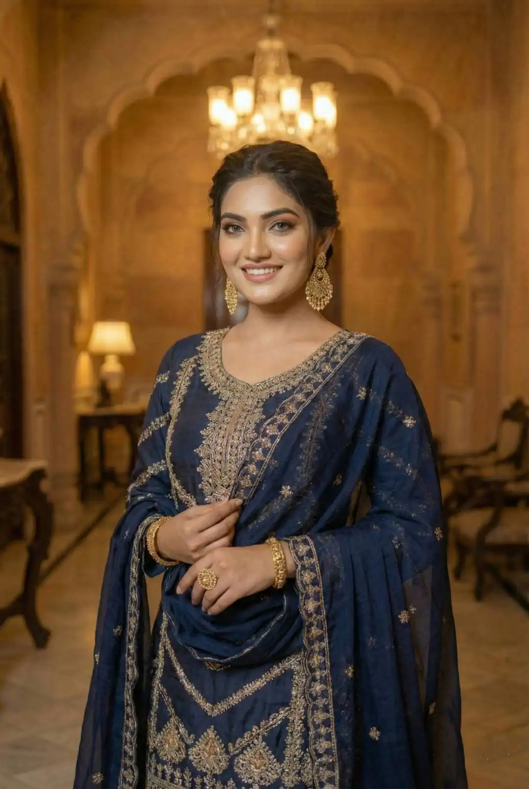 KB 3314 Sharara Suit Wedding for woman