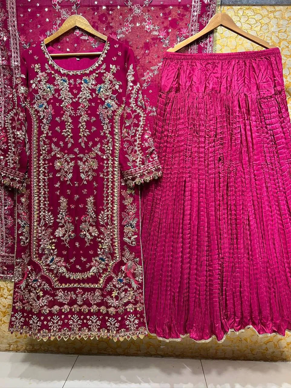 Sabina 5333 Faux Georgette Designer Wedding Readymade Dress