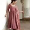 Sabina 871 Roman Simmer Silk Anarkali Gown for woman