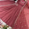 Sabina 871 Roman Simmer Silk Anarkali Gown for woman