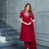 Sabina 871 Roman Simmer Silk Anarkali Gown for woman