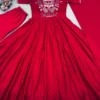 Sabina 871 Roman Simmer Silk Anarkali Gown for woman