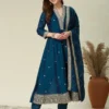 Beauty J 1007 Vichhitra Silk Anarkali Readymade Dress Collection