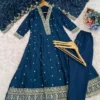 Beauty J 1007 Vichhitra Silk Anarkali Readymade Dress Collection