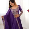 FFD Sanjivani Purple Chinon Lehenga Choli Collection