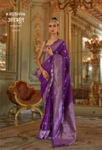 Kreshva Adbhut P V Super Fine Silk Zari Weaving Saree Collection - Image 3