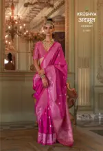 Kreshva Adbhut P V Super Fine Silk Zari Weaving Saree Collection - Image 4