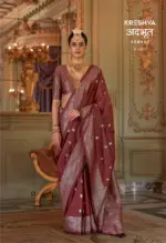 Kreshva Adbhut P V Super Fine Silk Zari Weaving Saree Collection - Image 5