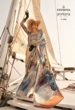 Kreshva Printoria Saitn Silk Octane Finish Saree Collection - Image 4