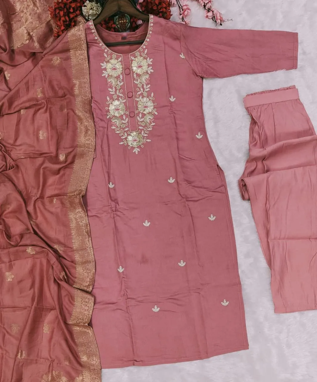 Laxmy Vol 33 Viscose Chanderi Readymade Dress Collection