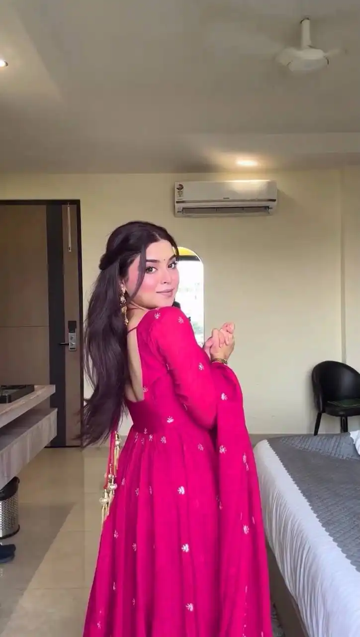 Alia 519 Fox Georgette Gown With Dupatta Collection