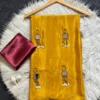 WMS Vol 165 Chinnon Real Mirror Party Wear Saree
