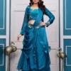 STD 6113 Ready To Wear Lehenga With Stitched Blouse
