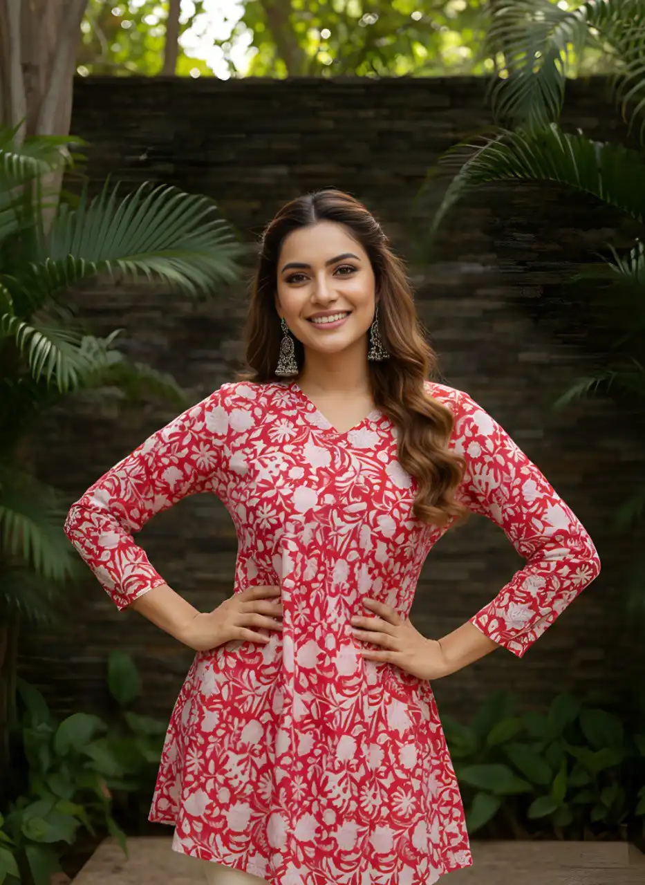 Shiv Vol 168 Printed Short Kurti