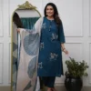 Zarin 56 Heavy Rayon Printed Kurti Pant With Dupatta Collection