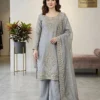 Sabina 5335 Gmy Choo Silk Beads Work Kurti Palazzo With Dupatta