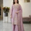 Sabina 5335 Gmy Choo Silk Festival Kurti Palazzo With Dupatta