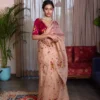 WMS Vol 166 Flower Printed And Cut Dana Handwork Saree Collection for woman