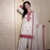 Sabina 5336 White Designer Readymade Dress Festival Collection