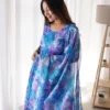 FFD Georgette Anarkali Gown Dupatta