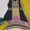 Zarin Vol 042 Muslim Cotton Mirror Work Readymade Dress