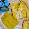 Zarin Vol 043 Yallow Color Soft Cotton Readymade Dress for woman
