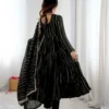 Sabina 5305B Mal Chanderi Women Dress Ruffle Readymade
