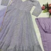 STD 6116 Sequins Embroidery Work Anarkali Suit For Women