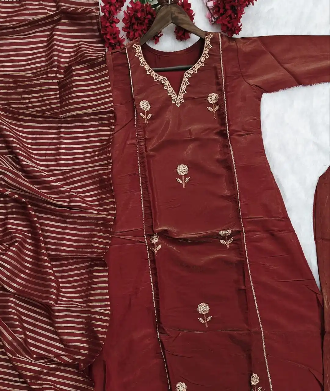 Laxmy Vol 69 Embroidery Kurti Pant With Dupatta Collection