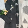 Zarin 56 Black Heavy Rayon Kurti Pant With Dupatta