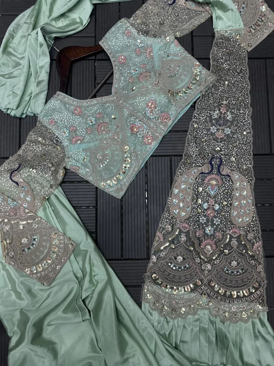 Madhuri 247 Crepe Designer Ready To Wear Saree For Women