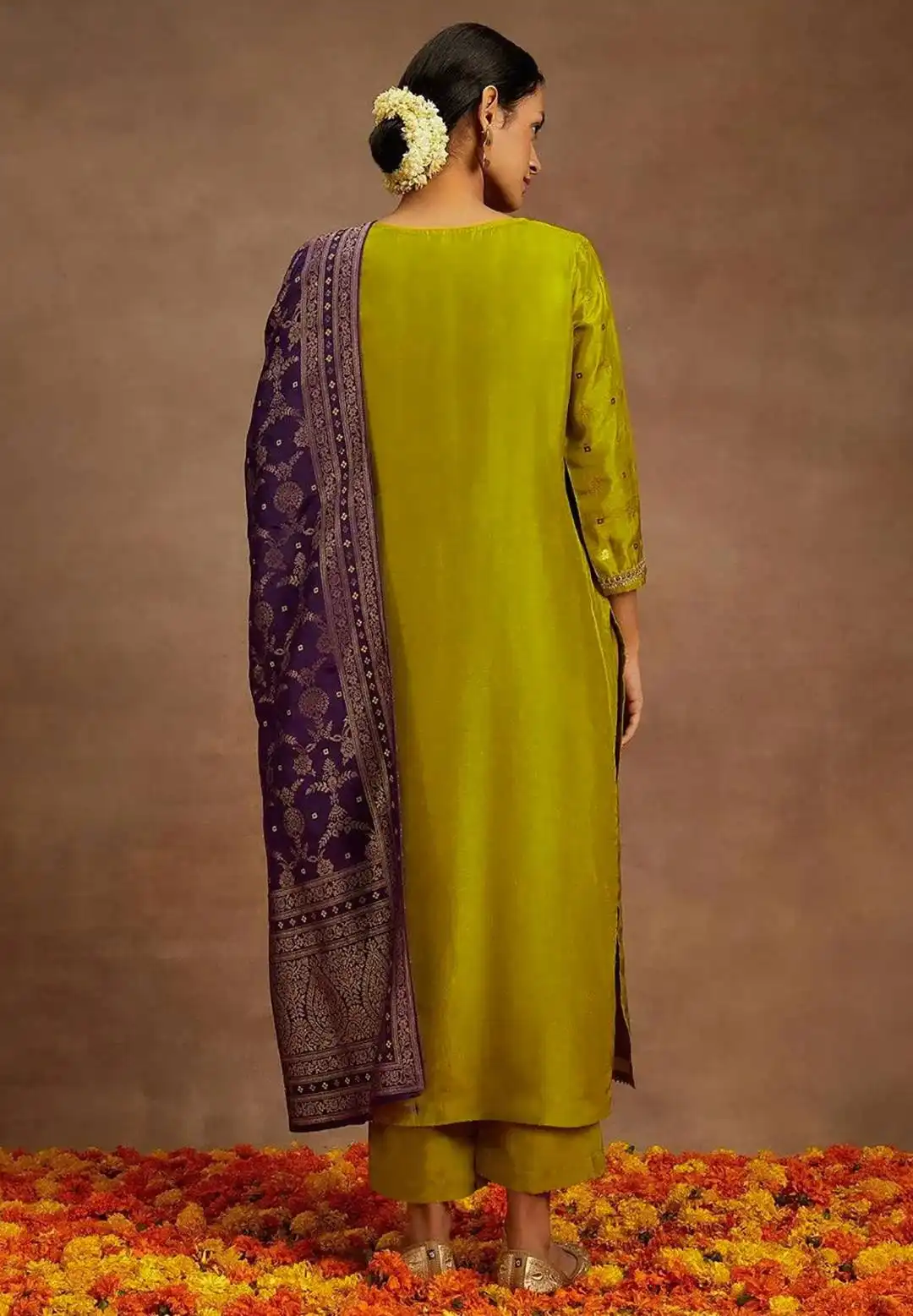 FFD Vol 119 Art Silk Weaving Kurta Pent With Dupatta Collection