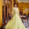 WMN 1119 Allnen Crush Lehenga Blouse With Koti Wedding Collection