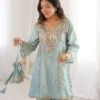Mohini 9326 Fancy Silk Real Mirror Work Kurti With Pant