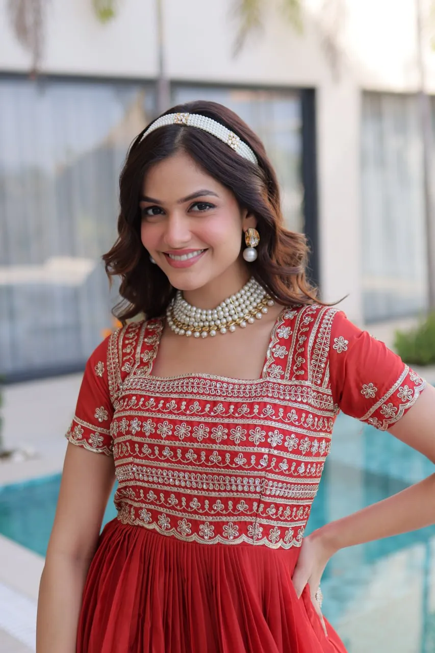 Mohini 9310 Fancy Silk Designer Long Gown Collection