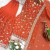 Sabina 5303 Faux Georgette Gharara Suit Diwali Collection for woaman