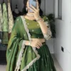 WMT 8215 Nc Vichitra Lehenga Choli for women With Embroidery