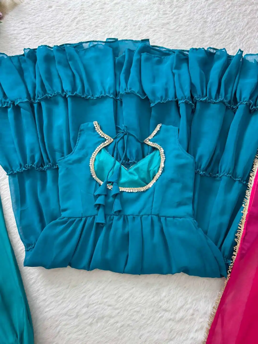 Alia 523 Gerorrget Chiffon Readymade Dress