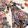 Alia 524 Organza Taby Silk Readymade Dress