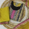 Zarin Vol 042 Muslim Cotton Mirror Work Readymade Dress