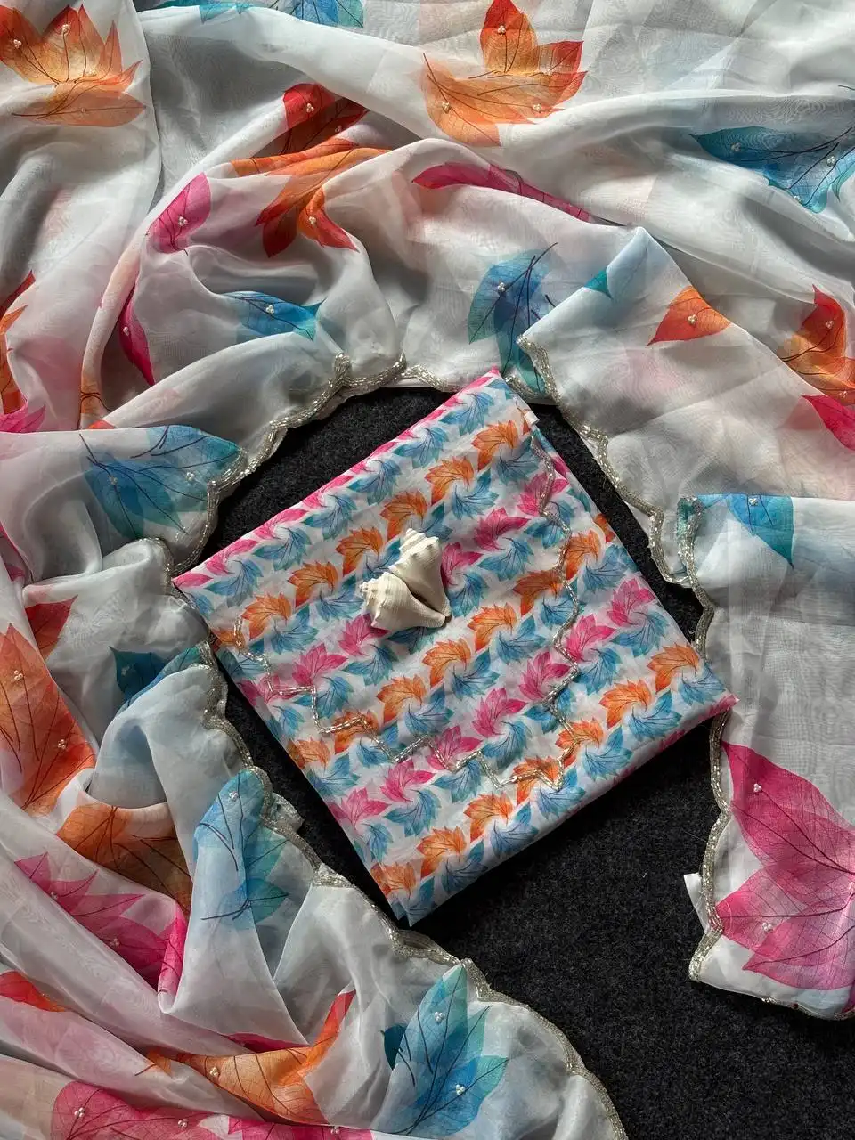 WMS Vol 145 Khatli Hand Work woman Saree