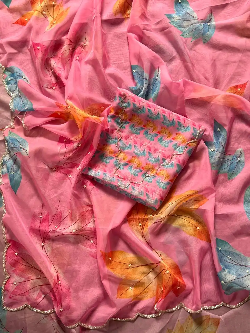 WMS Vol 149 Floral Print Sarees