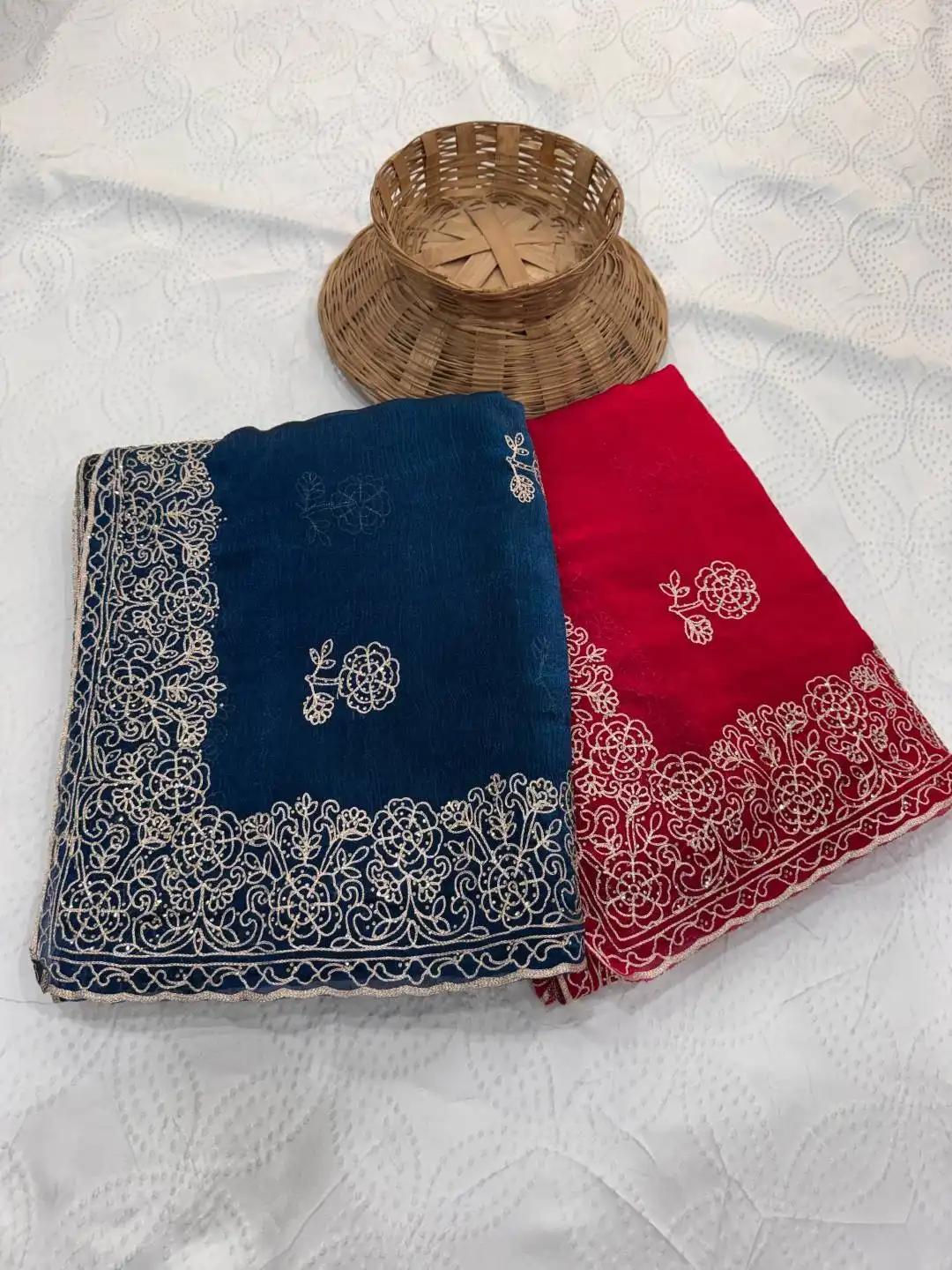 Kiara Naxita 1 Embroidery Party Wear Saree