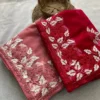 Kiara Correct Chikankari Embroidery Work Party Wear Saree