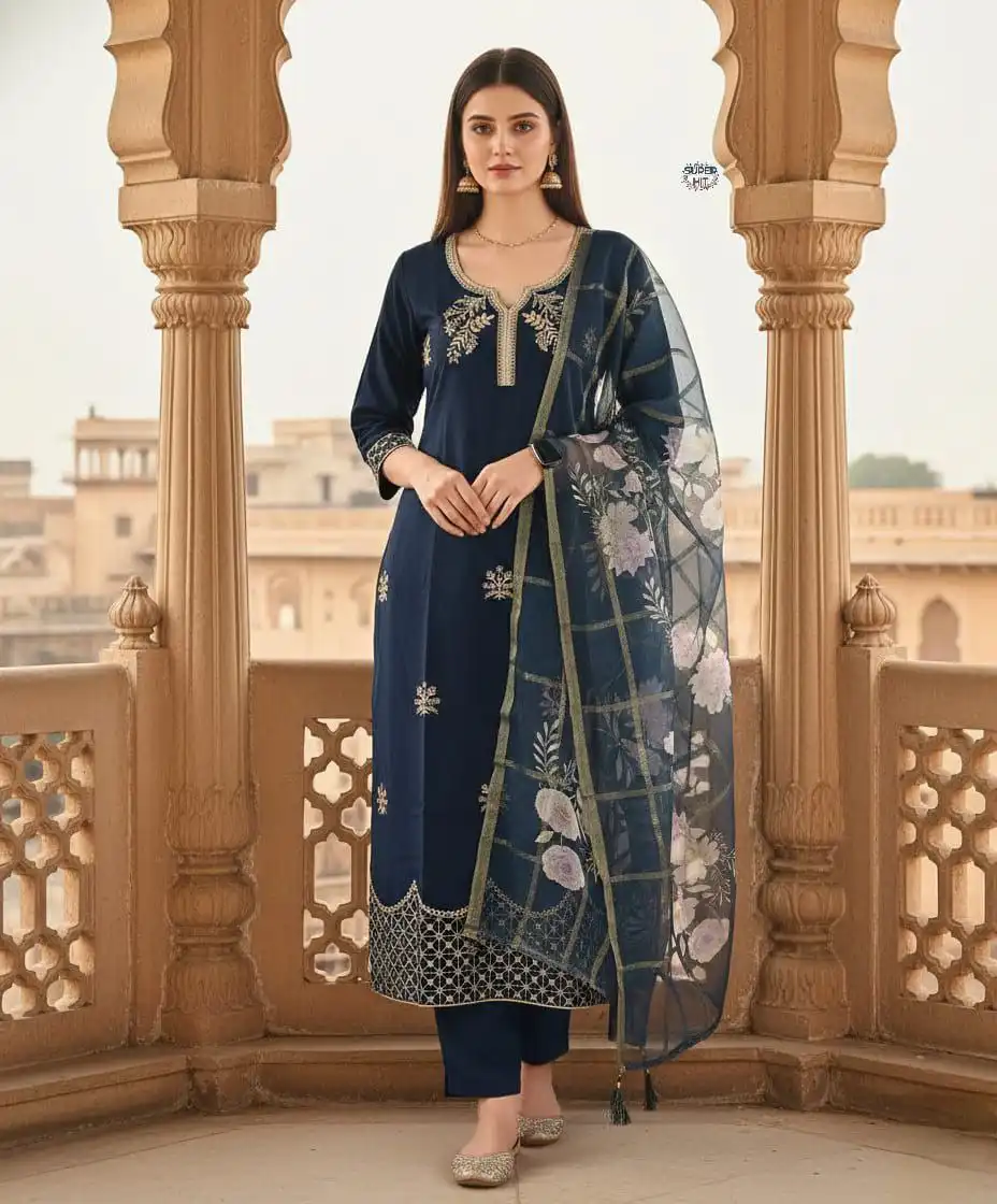 Laxmy Vol 67 Designer Kurti Pant With Dupatta