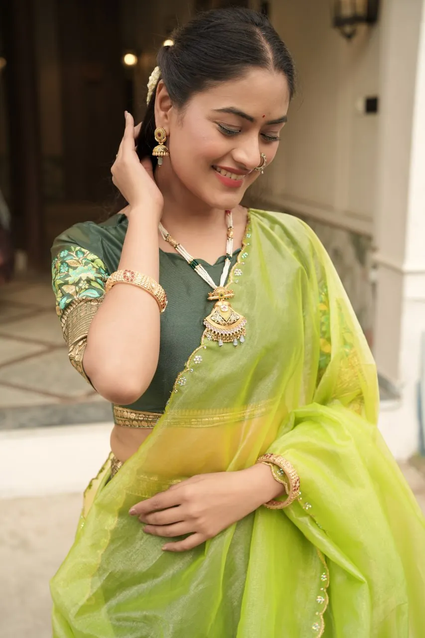 WMT 8134 Shimmar Silk Occasion Lehenga Choli South Style Collection