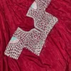 Madhuri 248 Natural Crepe Designer Party Wear Half Lehenga Saree